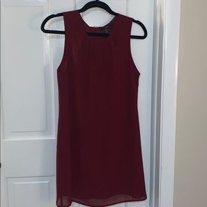 Forever 21 Maroon Shift Dress
